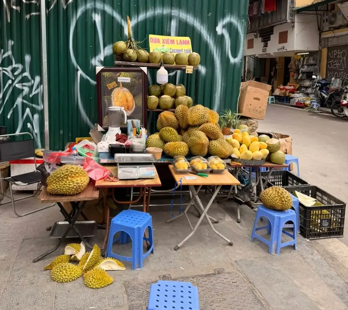Fruta Durian en Vietnam