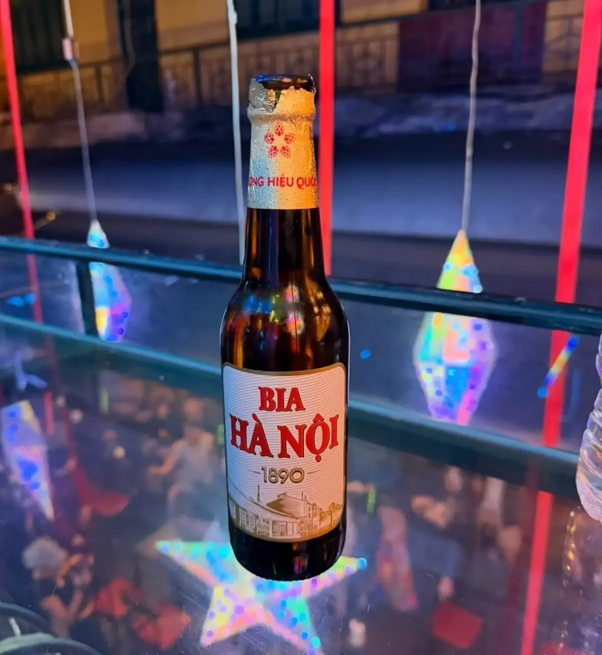 Cerveza Bi Ha Noi en Hanoi