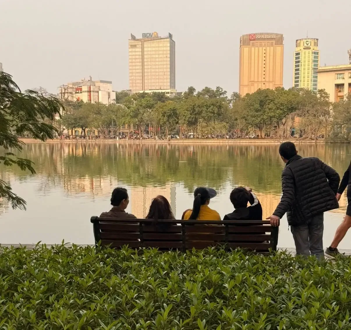 Lago Ho Hoan Kiem en Hanoi