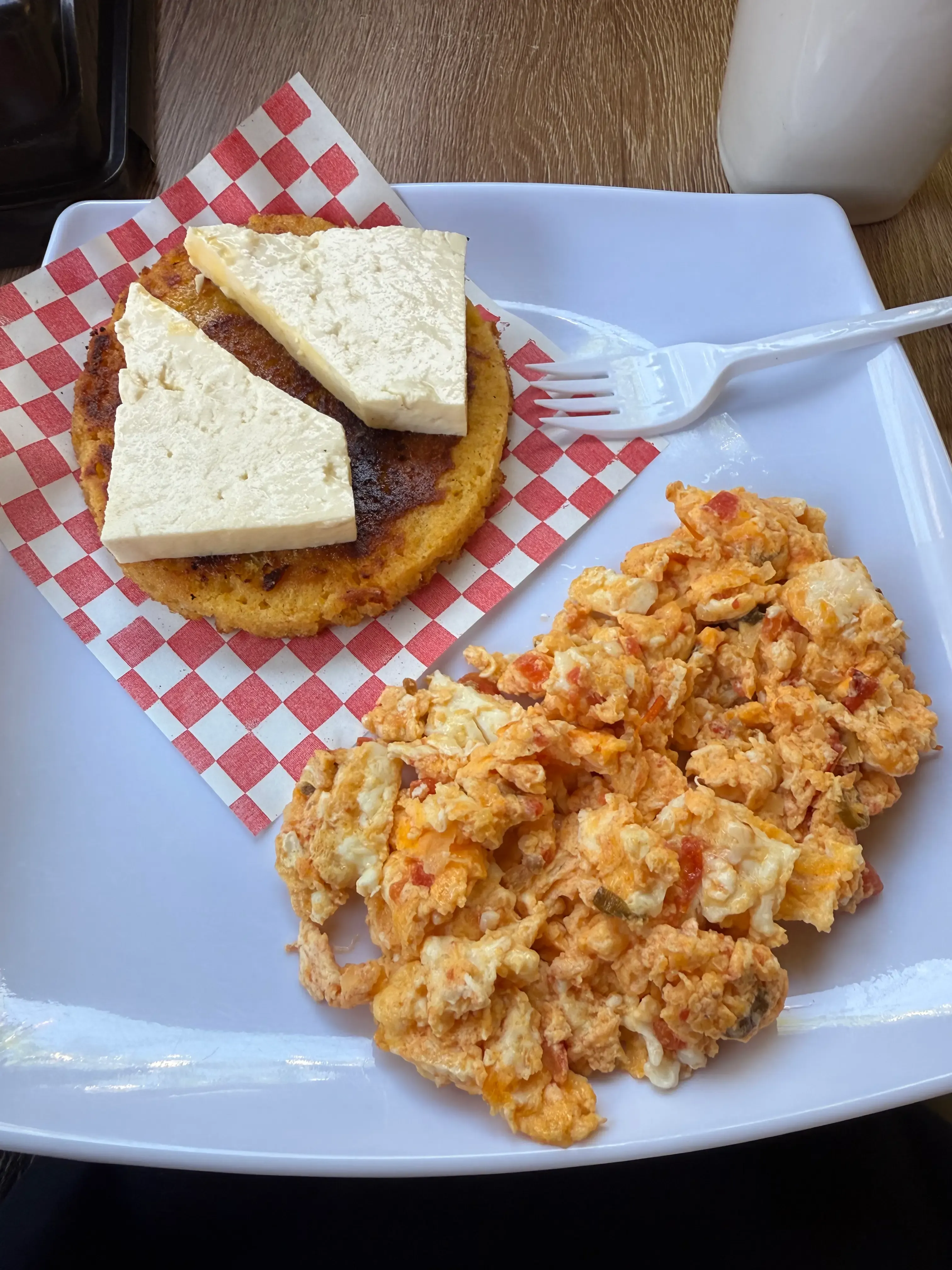 Arepa de chocolo de San Andrés