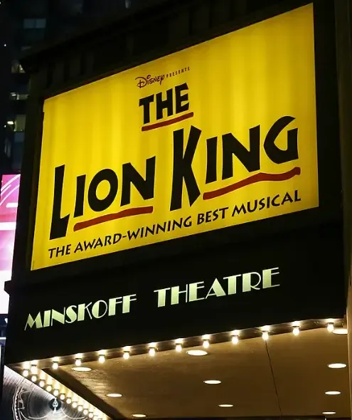 Musical del Rey Leon Broadway, Nueva York