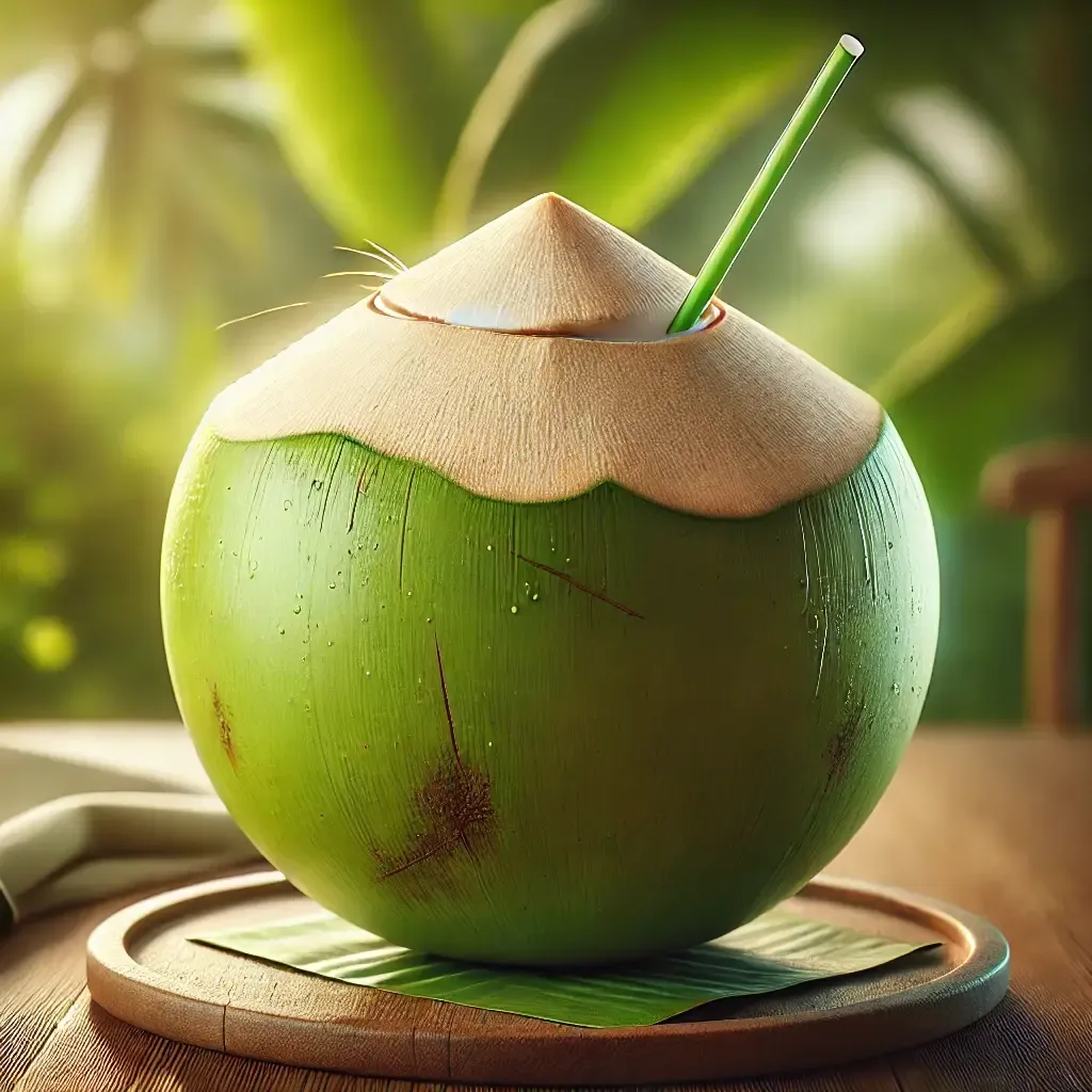 Fresh coconut, perfect for hydration