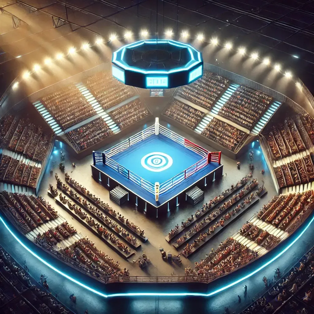 Image of Rajadamnern Stadium in Bangkok