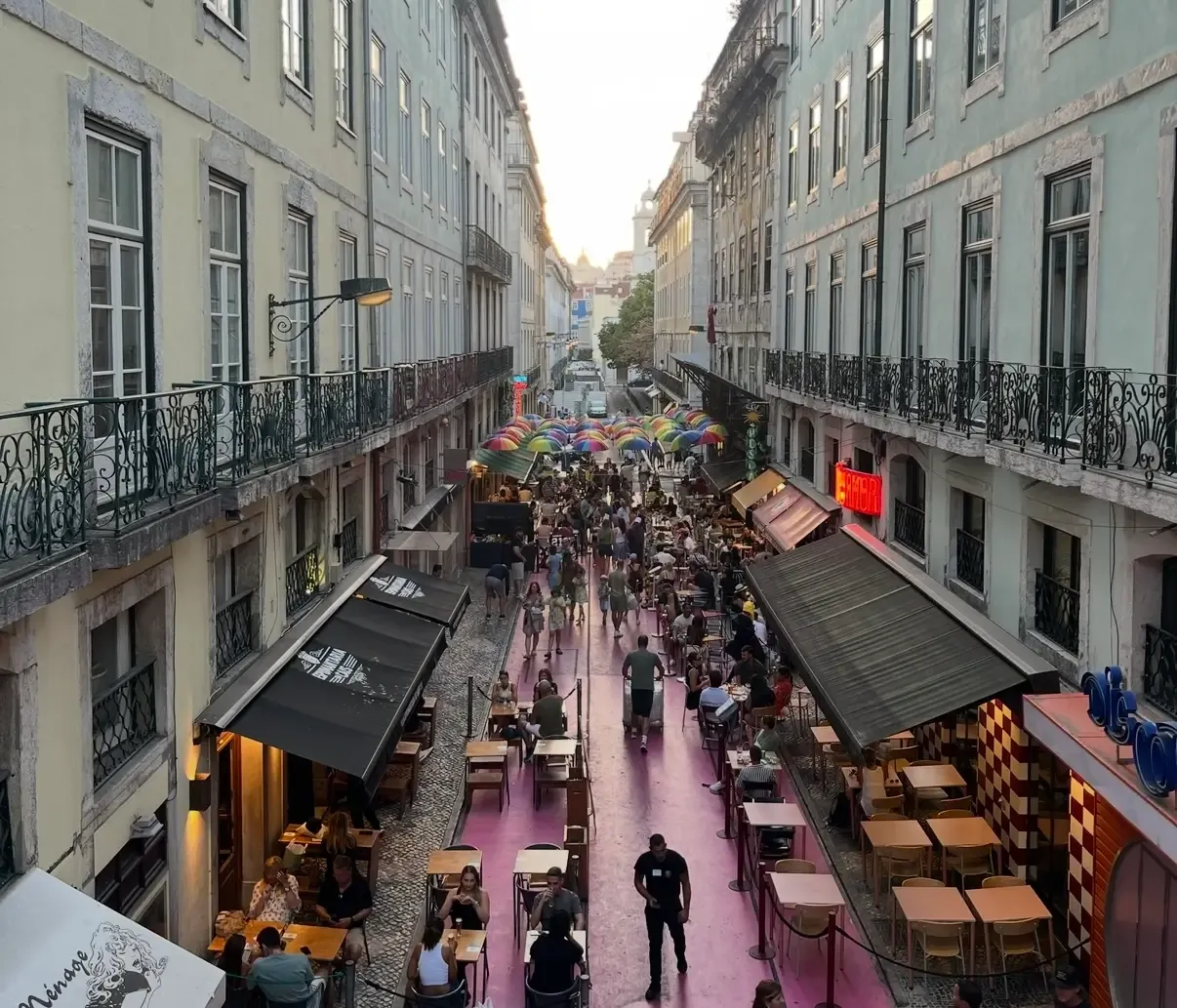 Vue de Lisbonne depuis le Château.