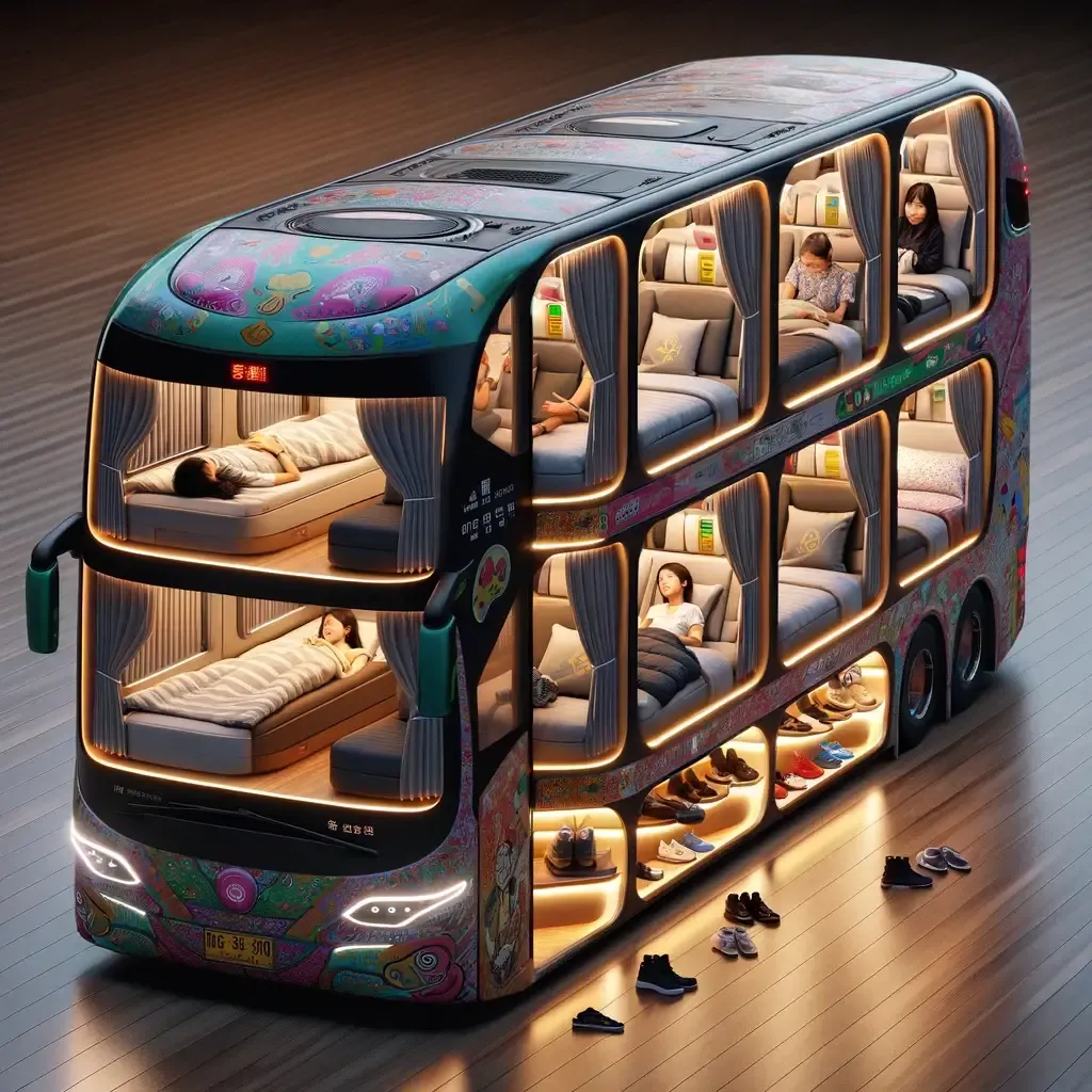 Autobus en vietnam de Hanoi a Sapa