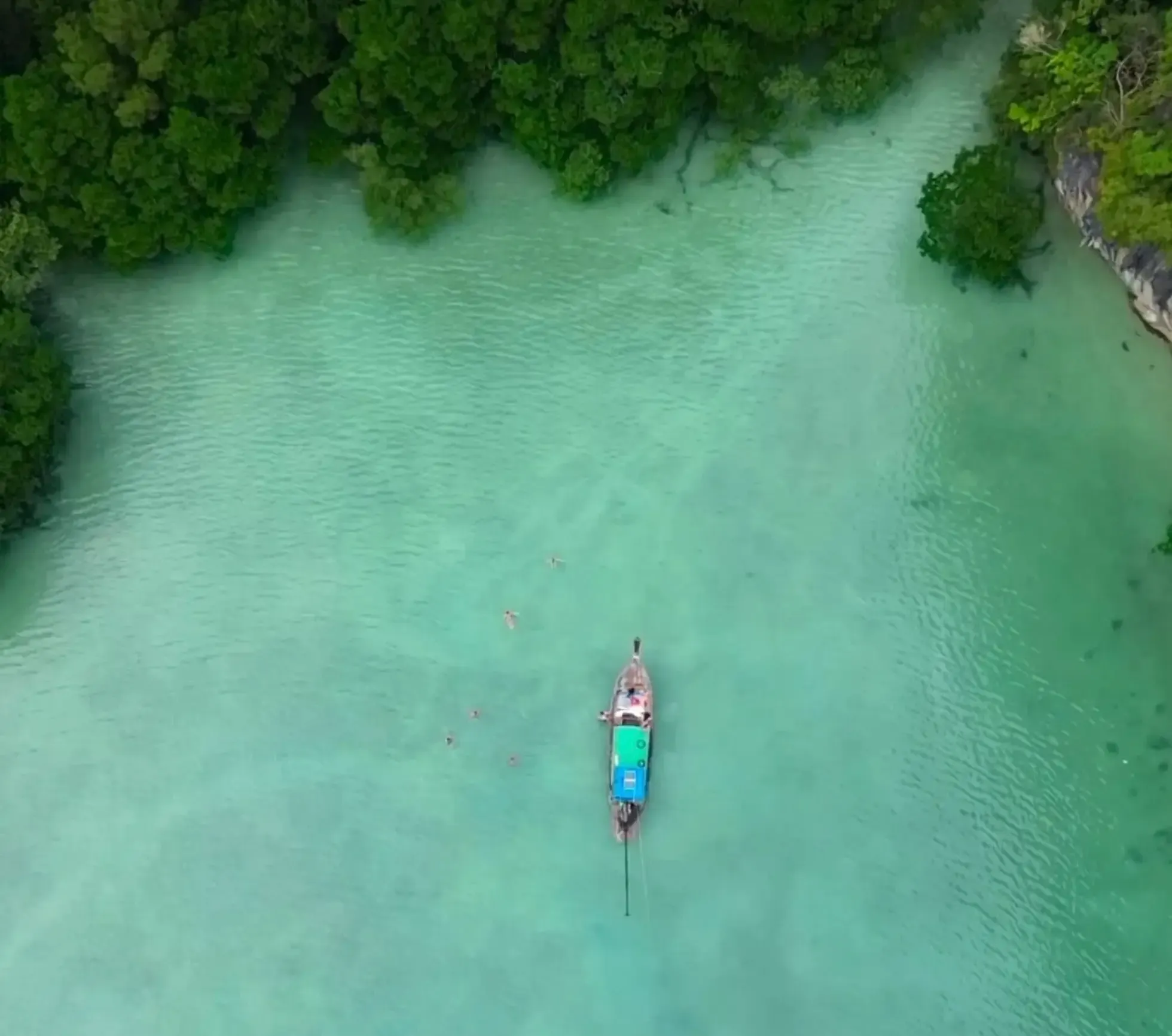 Journée en bateau avec des amis à Koh Yao Noi