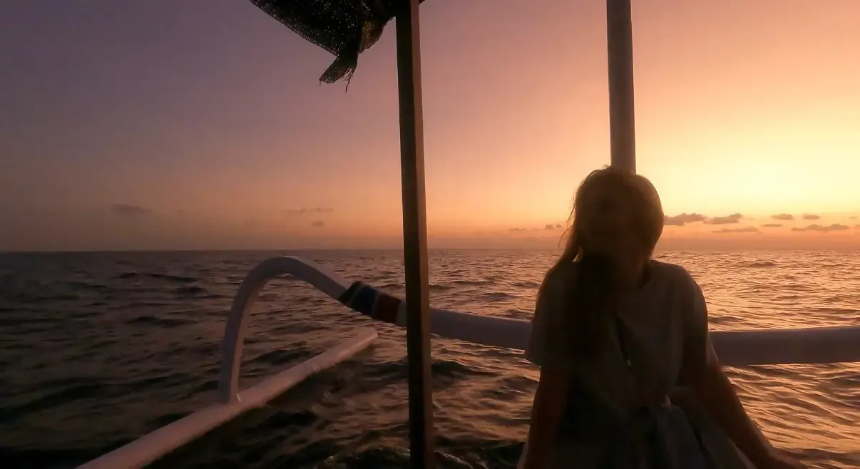 Lever de soleil à Amed