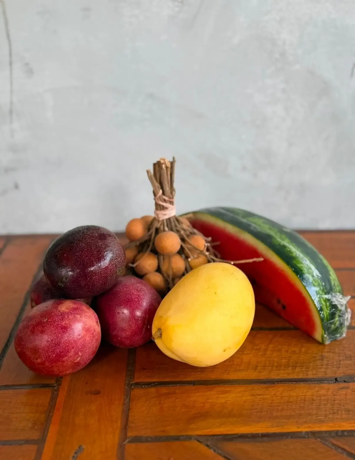 Fresh fruits at Re We Are Choice in Koh Yao Noi