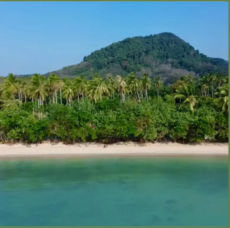 Klong Jark Beach in Koh Yao Noi, Thailand
