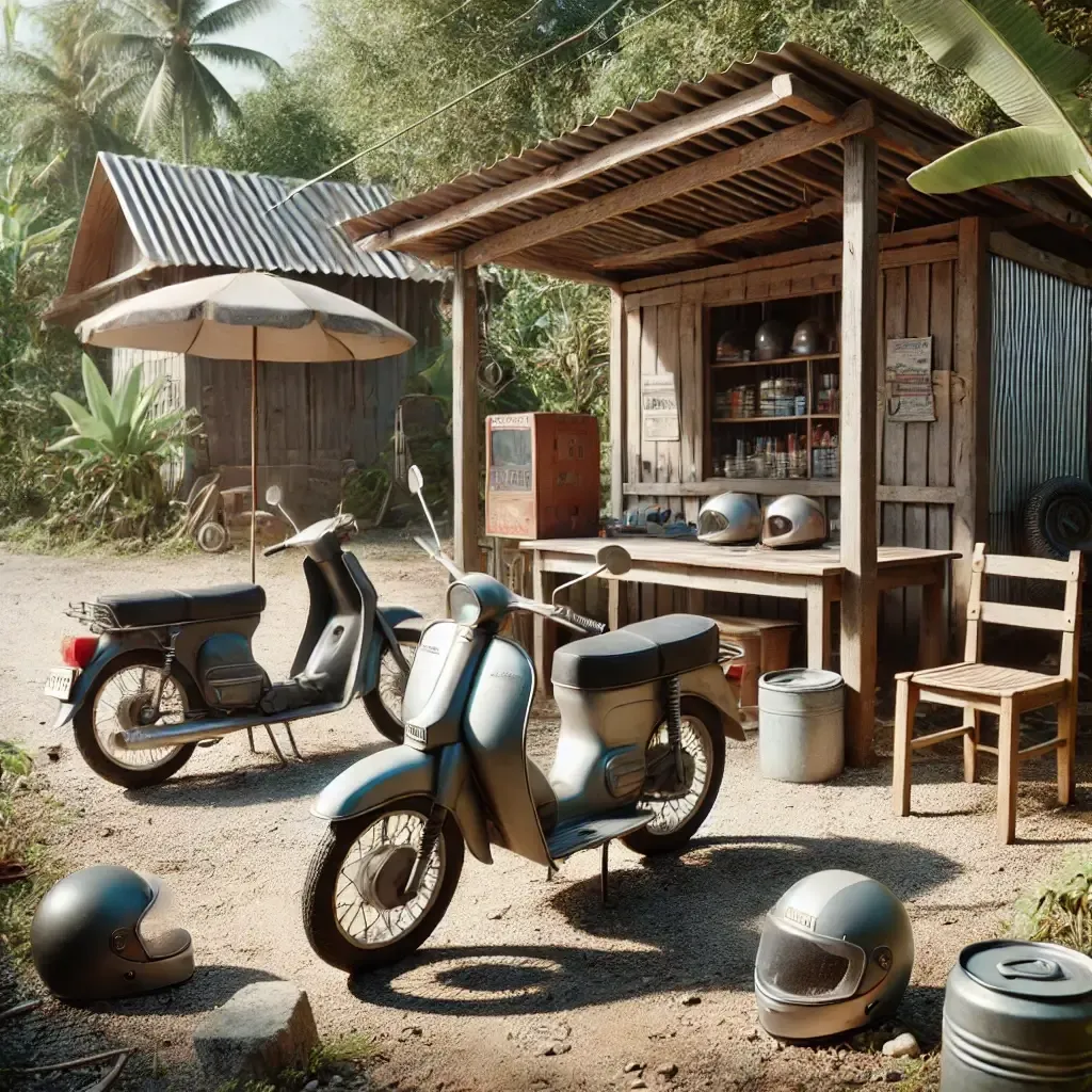 Phuket Estafa Alquilar una moto