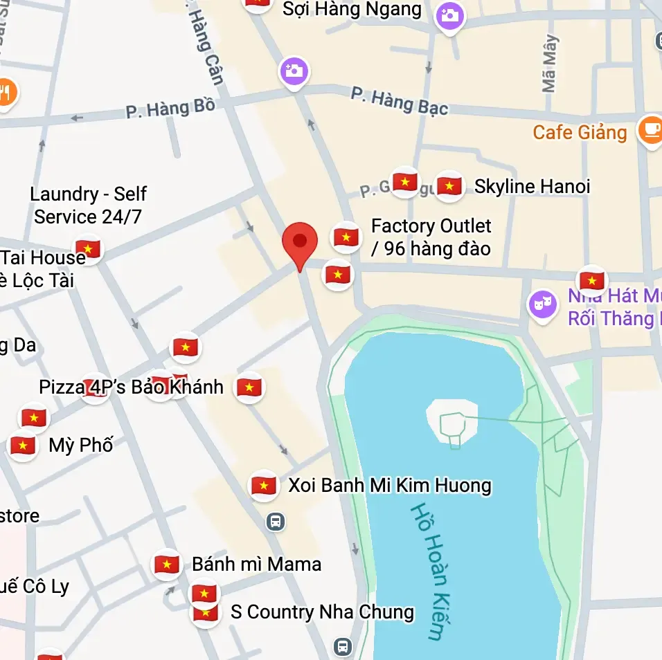 Hanoi Old Quarter shopping district