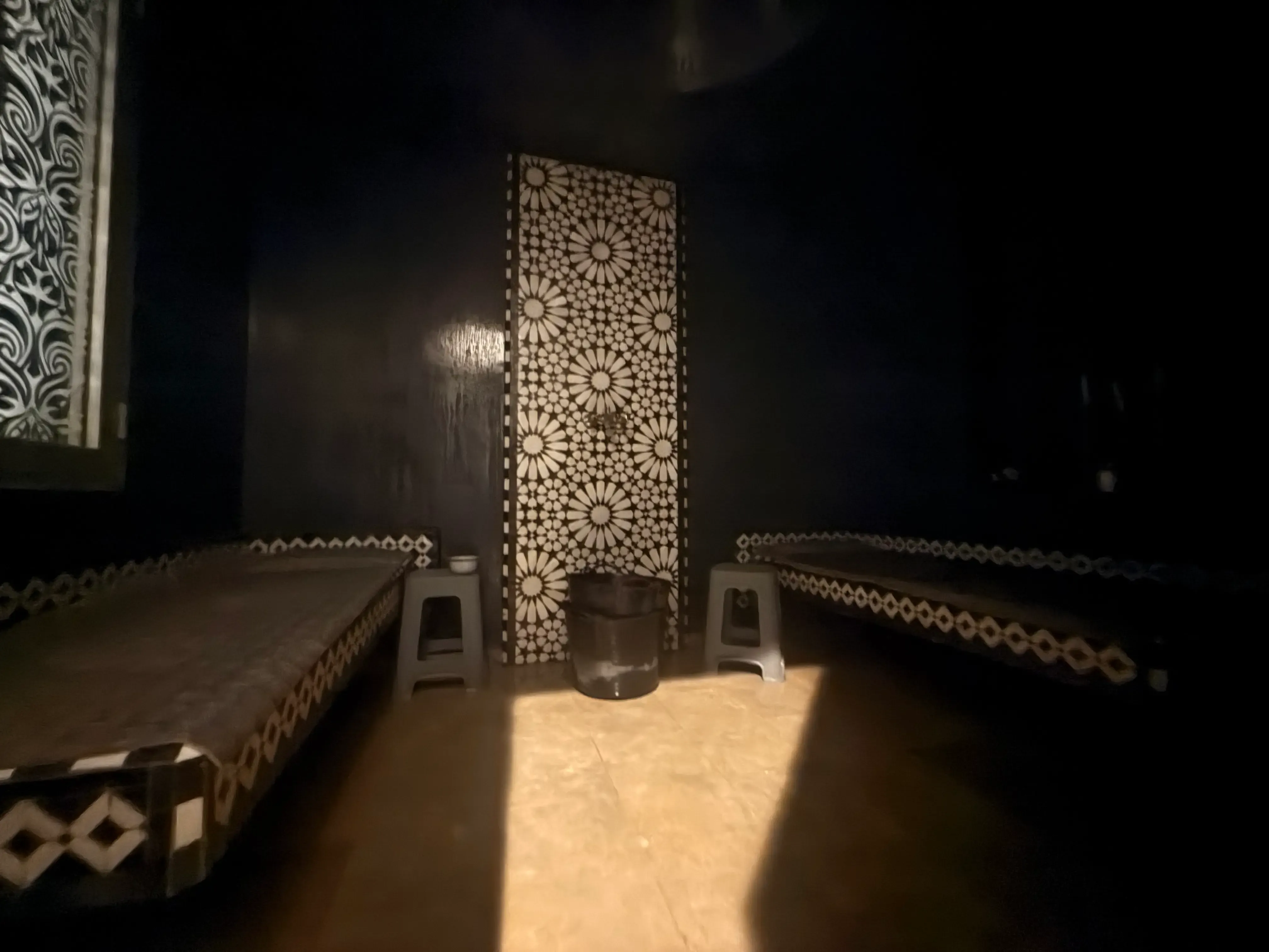 Cuarto de hammam Riad Raoud Rayhan