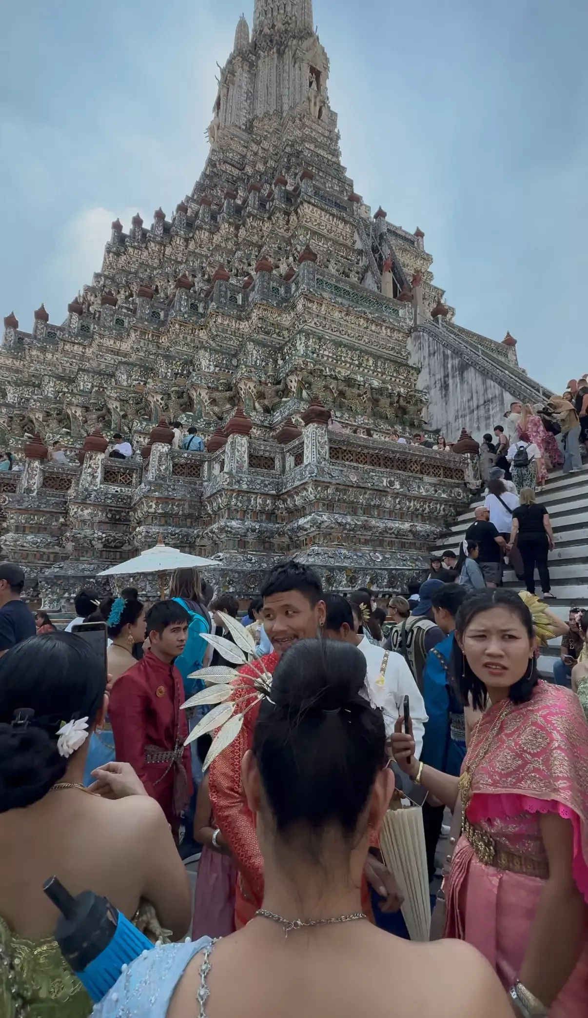 Wat Arun Temple Crowded